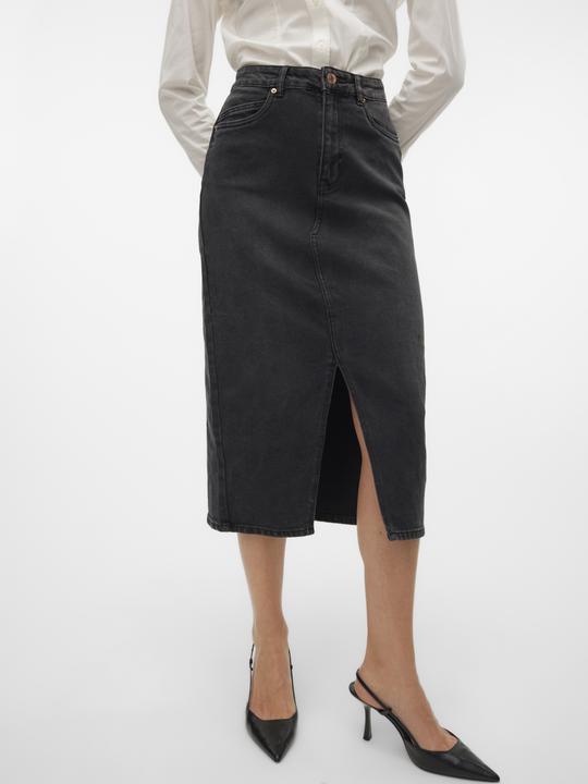 Produktbild Vero Moda VMVERI HR CALF DENIM SKIRT Jeansrock (XXL)