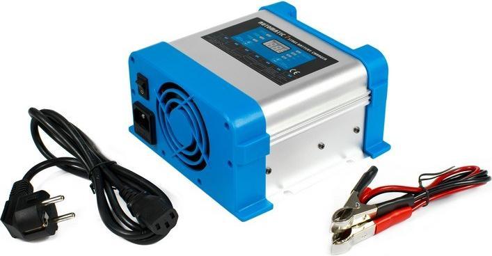 Immagine prodotto Digital Caricabatterie digitale AZO a 12V per batterie BC-20 PRO 20A (230V/12V) LCD a 7 livelli di carica (12V, 20 A)