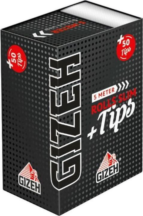 Produktbild Black Rolls Slim 5m + Tips Display 20pcs