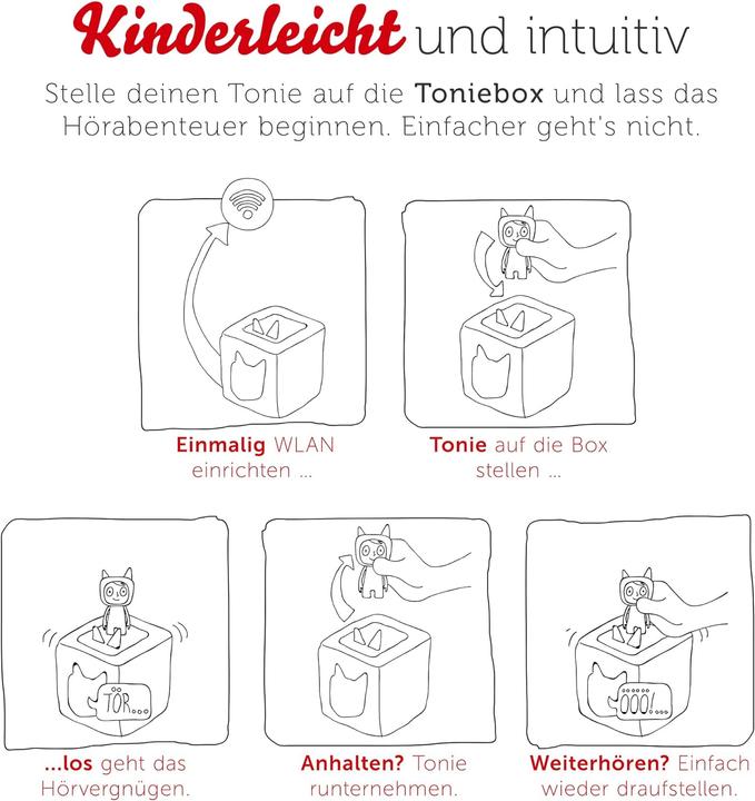 Actual product image Tonies The little witch (German)