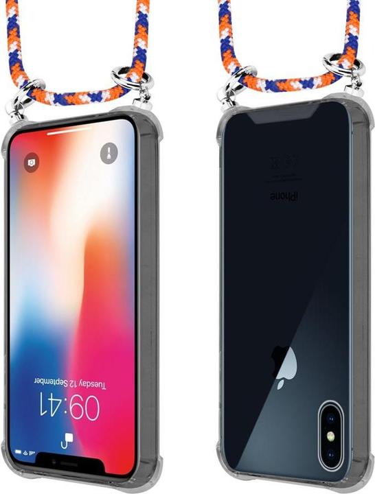 Produktbild Cadorabo TPU Handy Kette SILBER Cover