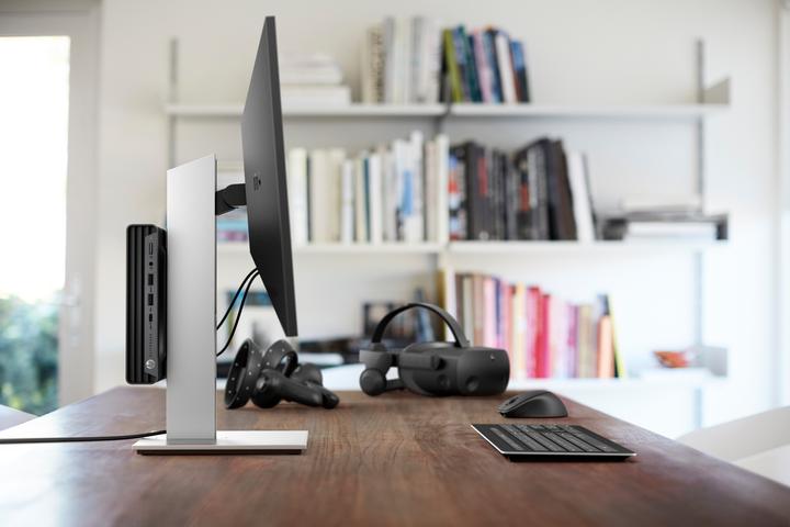 Actual product image HP EliteDesk 805 G6 (AMD Ryzen 5 Pro 4650GE, 8 GB, 256 GB, AMD Radeon Graphics)