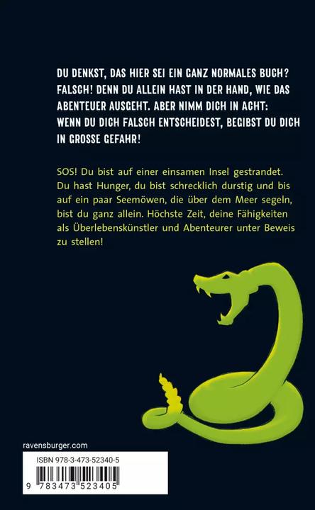 Image du produit Ravensburger Die Insel der 1000 Gefahren (Allemand, Edward Packard, Maja Thewalt, Maria Satter, 2007)
