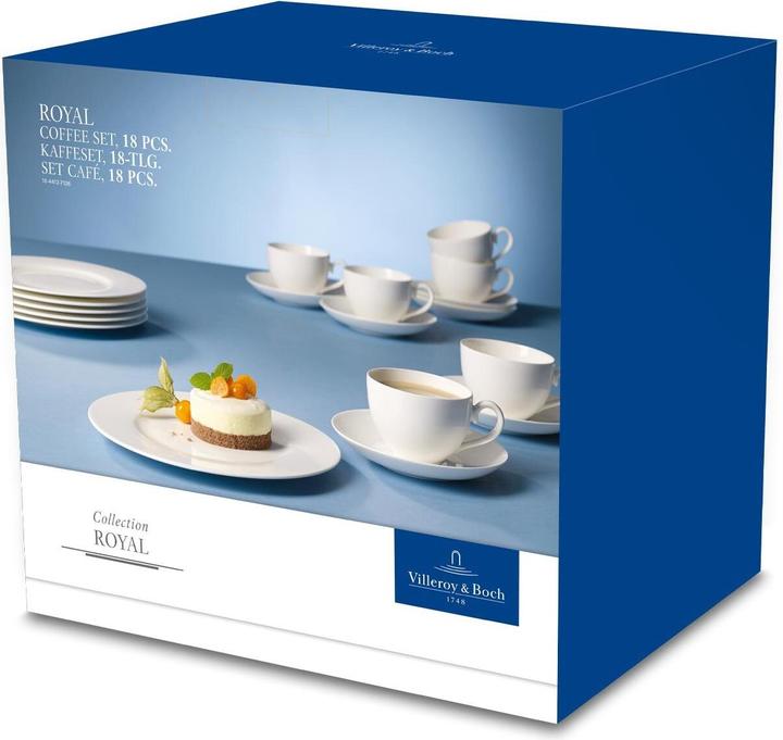 Produktbild Villeroy & Boch Kaffee-Set 18 tlg. Royal (18 Stück)