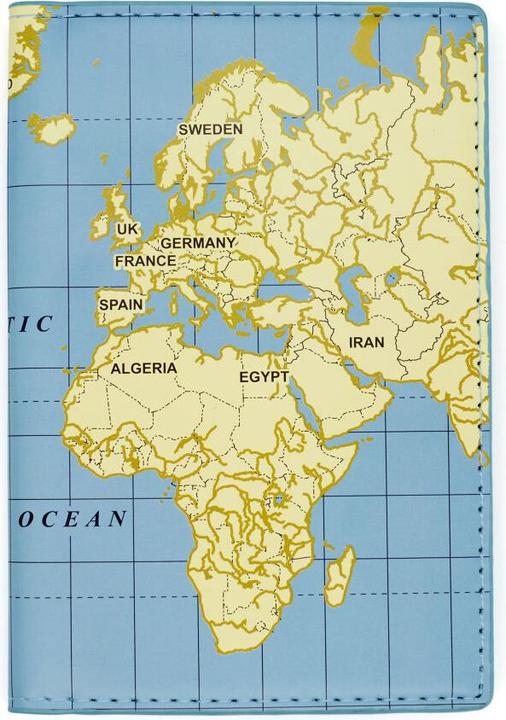 Actual product image Kikkerland World Traveler Passport Case (Passport cover)