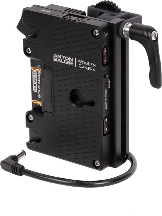 Produktbild Wooden Camera Battery Slide Pro Gold Mount (Canon C70)