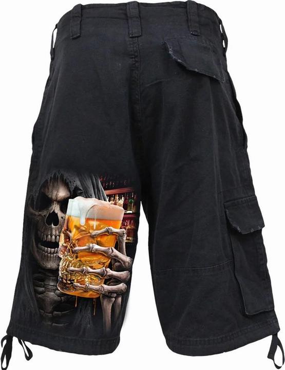 Actual product image Spiral Unisex Adult Live Loud Cargo Shorts (S)