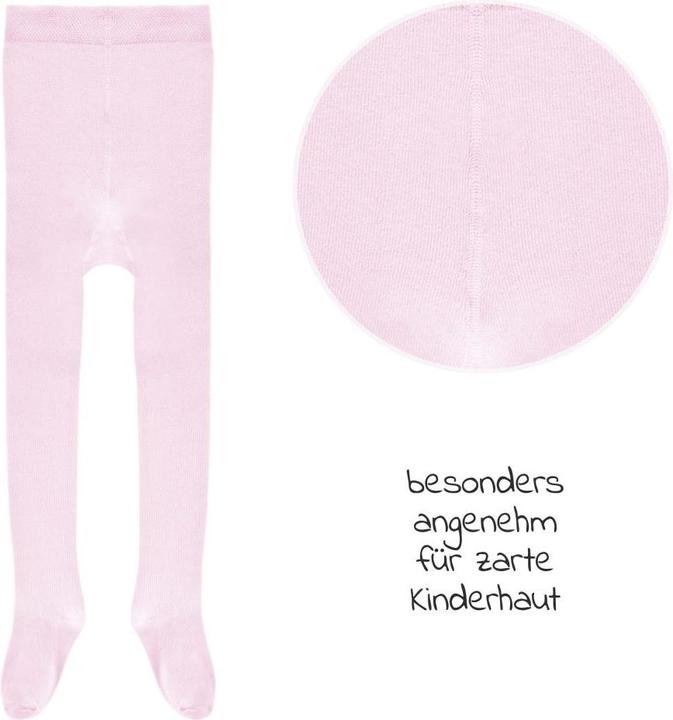 Produktbild La Loona LaLoona Baby-Strumpfhosen Strumpfhose 4er Pack - Rosa Weiss - (86/92)