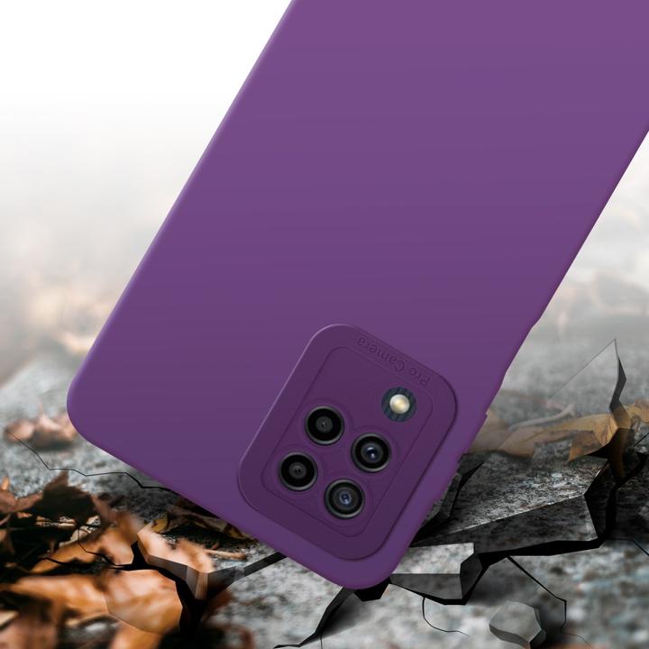 Actual product image Cadorabo Case for Samsung Galaxy M22 / M32 4G in TPU Fluid LM162 Style (Samsung Galaxy M22, Samsung Galaxy A32)