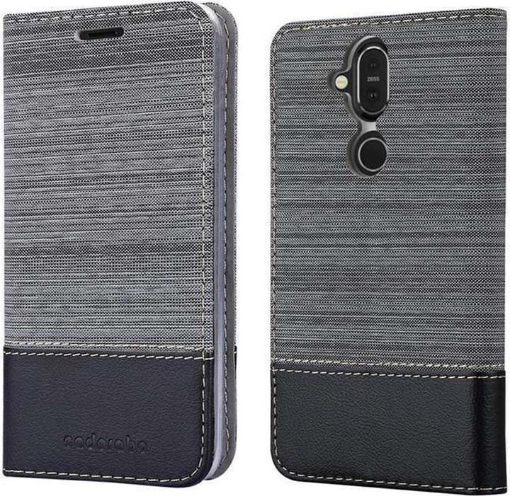 Produktbild Cadorabo Book Jeans Optik Cover (Nokia 7.1 Plus)