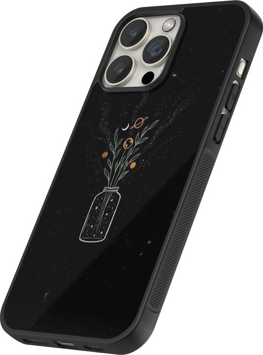 Immagine prodotto PhoneLook Coperchio in silicone nero Vaso nero (Apple iPhone 13 Pro Max)