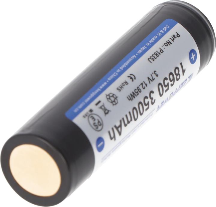 Actual product image Keeppower Battery 18650 protected positive terminal raised NCR18650GA (1 pcs., 18650, 3500 mAh)