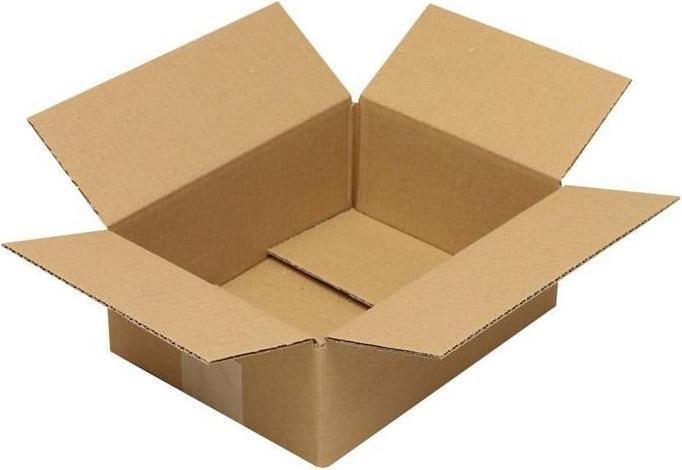 Produktbild Transpak Faltkarton 1-wellig Höhenrillung Masse 230x170x80mm Qualität 1.20 B braun braun (50 x)