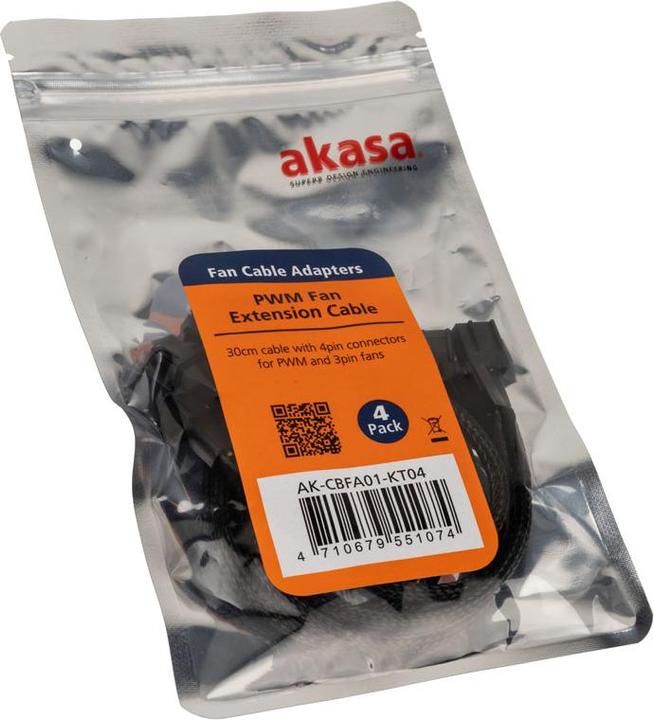 Immagine prodotto Akasa Cavo di prolunga del ventilatore 4-pack