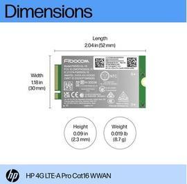Productafbeelding HP 4G LTE-Advanced Pro WWAN voor G11