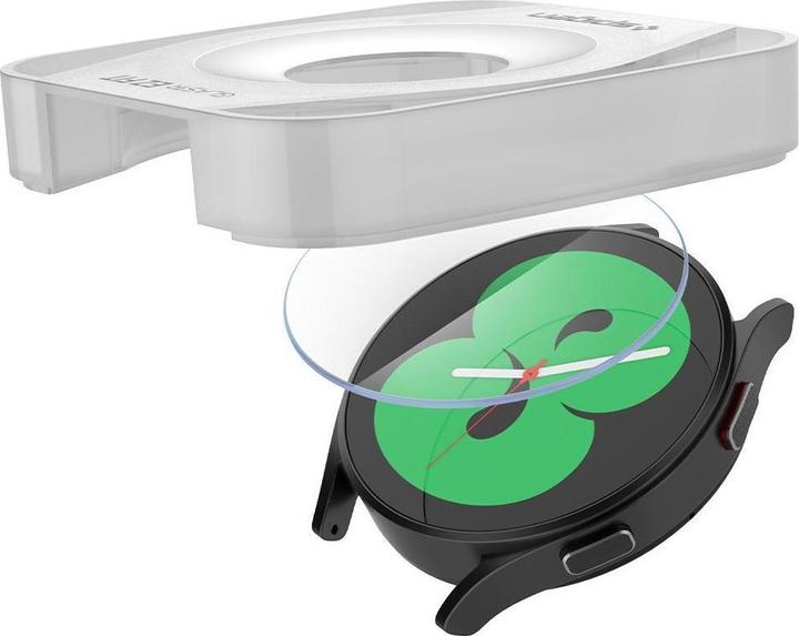 Actual product image Spigen Glas.TR Sam Galaxy Watch 4/5 40mm Classic 2-Pack "EZ FIT" AGL05340 szkło hartowane