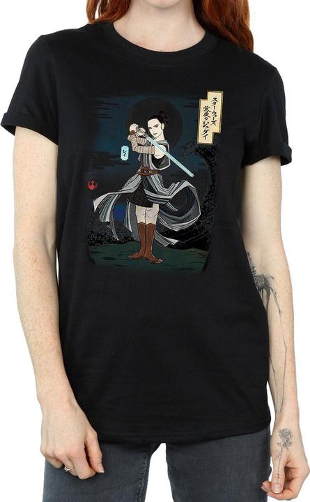 Immagine prodotto Star Wars The Last Jedi Japanese Rey Maglietta Ampia Donna (3XL)