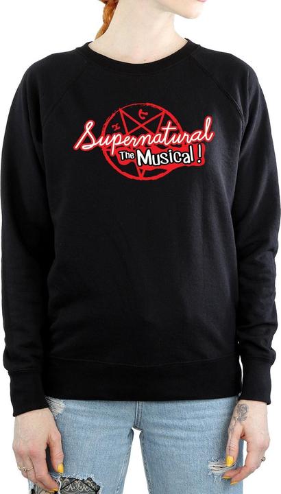 Actual product image Supernatural Womens/Ladies The Musical Sweatshirt (XL)
