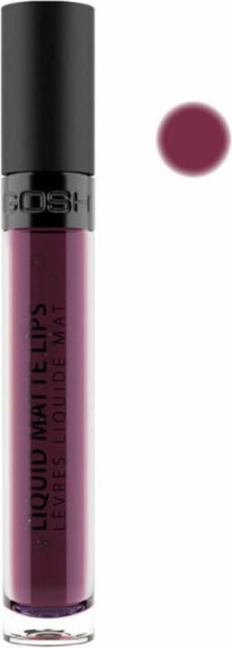 Actual product image Gosh Liquid Matte Lips 008 Arabian Night 4ml (008 Arabian Night)