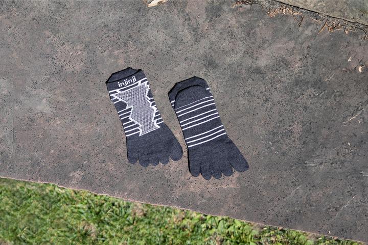 Actual product image Injinji Ultra Run No-Show Wool (M)