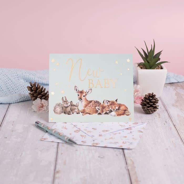 Immagine prodotto Wrendale Design Mappa Piccola foresta, nuovo bambino (1 pz.)