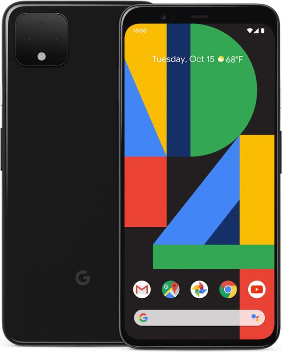 Actual product image Google Pixel 4 XL (64 GB, Just Black, 6.30", SIM + eSIM, 16 Mpx, 4G)