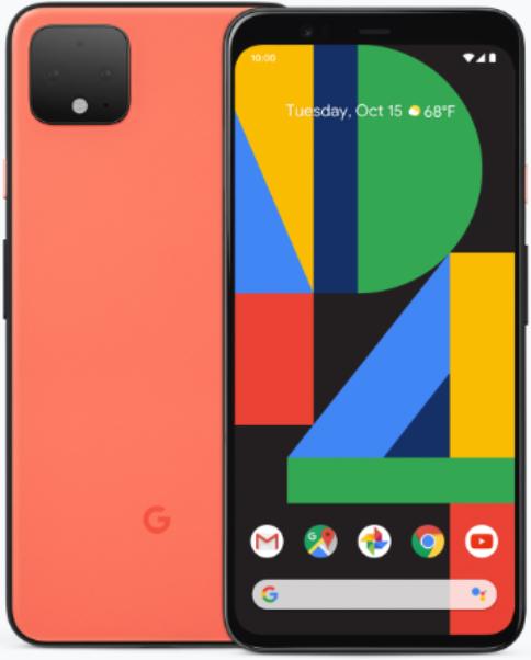 Google Pixel 4 XL (64 GB, Oh So Orange, 6.30", SIM + eSIM, 16 Mpx, 4G)