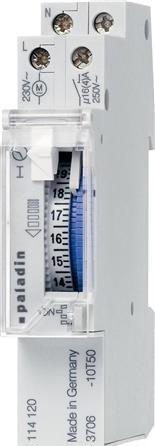 Actual product image Paladin Mechanical timer