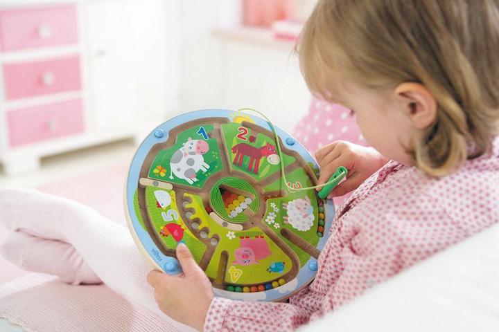 Produktbild Haba Zahlenlabyrinth (Französisch, Deutsch, Englisch, Niederländisch, Italienisch, Spanisch)