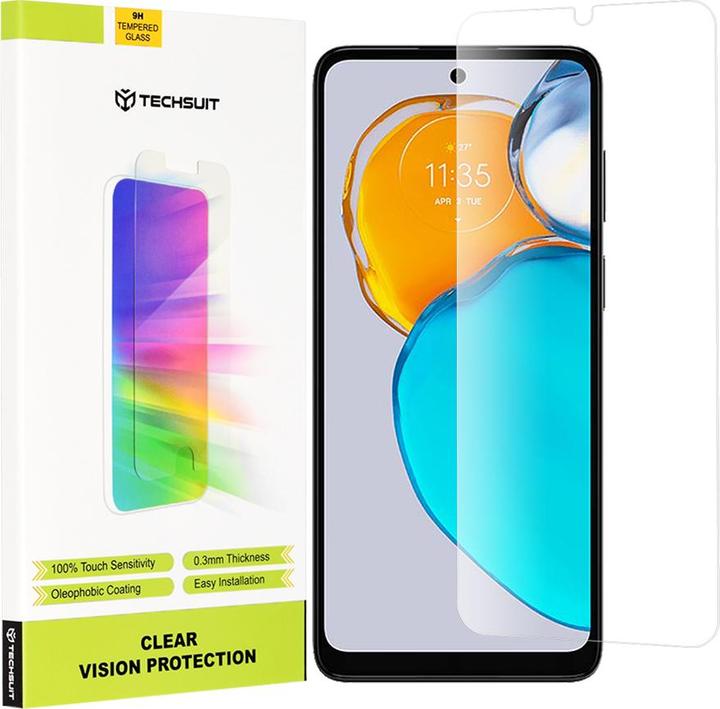 Produktbild Techsuit - Clear Vision Glass - Motorola Moto E22s - Transparent (1 Stück, Motorola Moto E22)