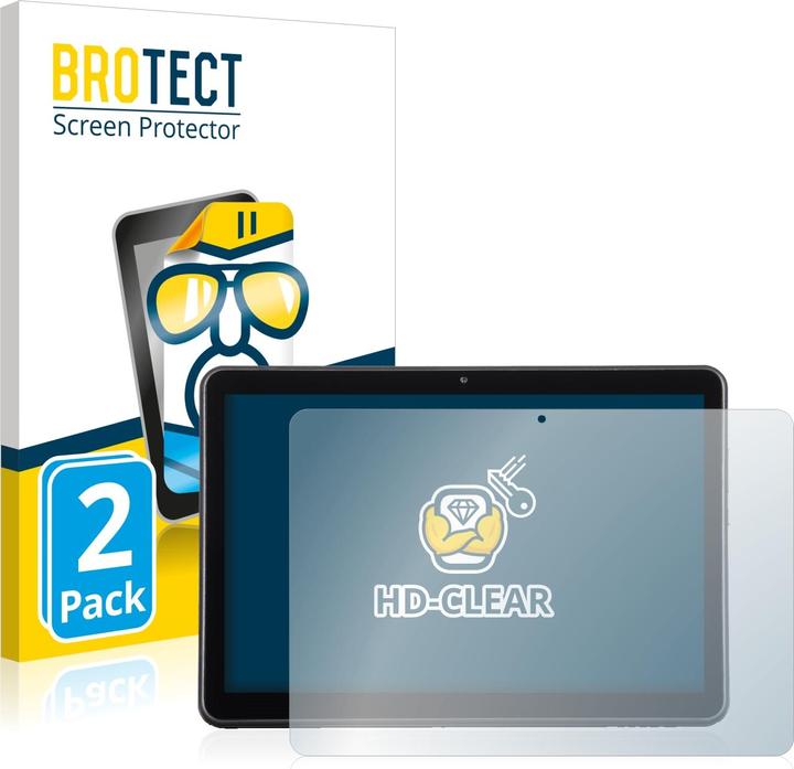 Actual product image BROTECT Screen Protector Clear (2 Piece, Terra Pad 1006)