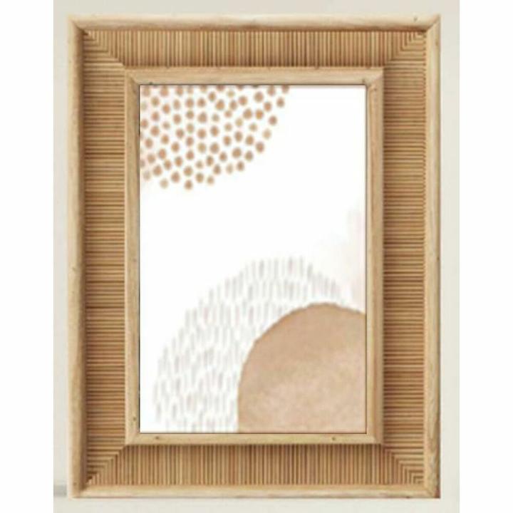 Produktbild DKD Home Decor Fotorahmen natürlich Holz Holz MDF 19 x 1,5 x 24 cm (10 x 15 cm)