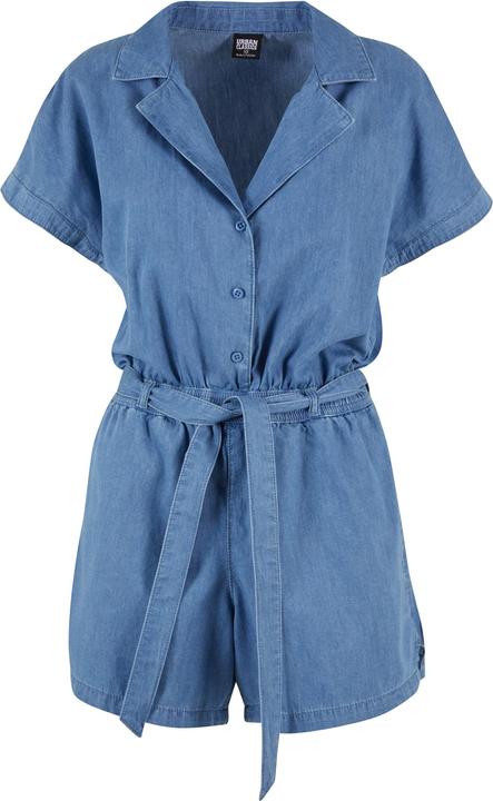 Urban Classics Ladies Light Denim Resort Jumpsuit - 137887