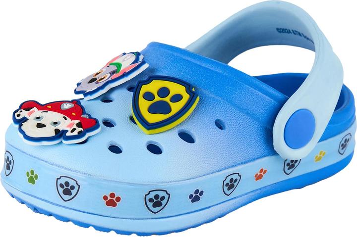 Actual product image Paw Patrol Boys Badge Clogs