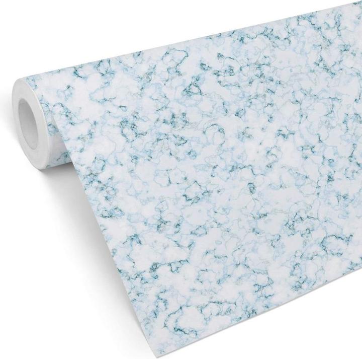 Image du produit Trenddeko Marbre - bleu (1008 x 48 cm)