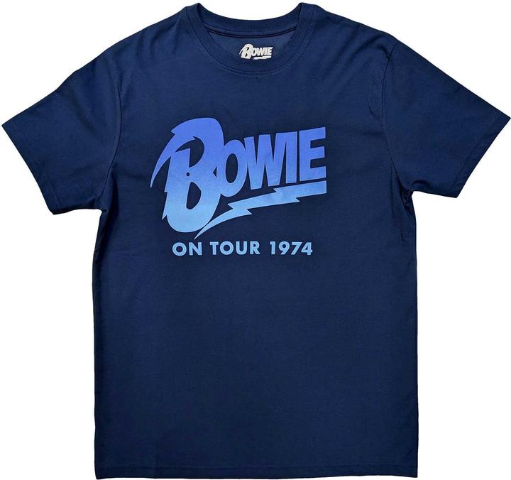 David Bowie TShirt Erwachsene On Tour 1974 (S)