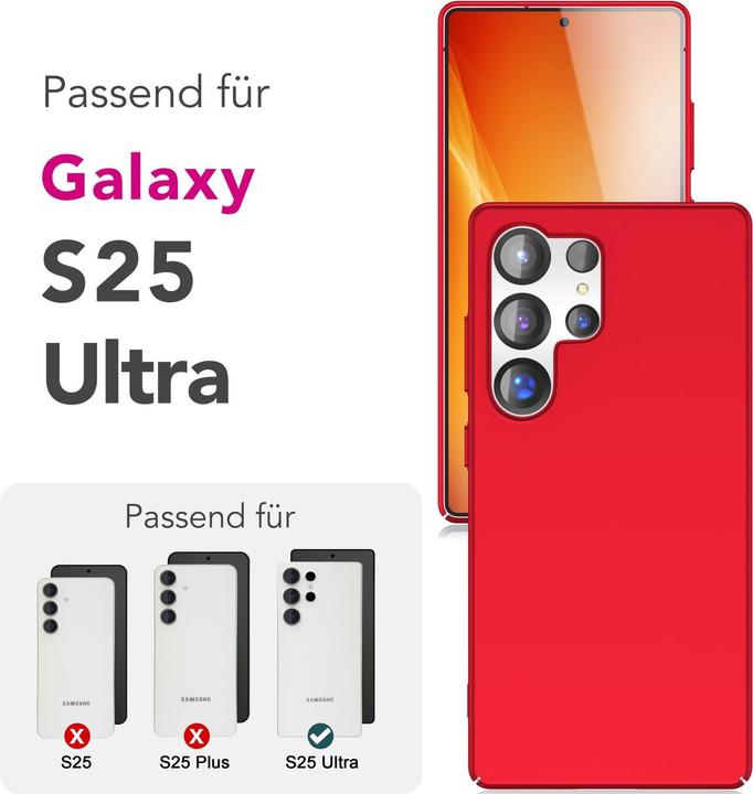 Immagine prodotto Nalia PureFit - Ultra Dünne 0,5mm Leichte Hülle - Slim Fit Hardcase (Samsung Galaxy S25 Ultra)