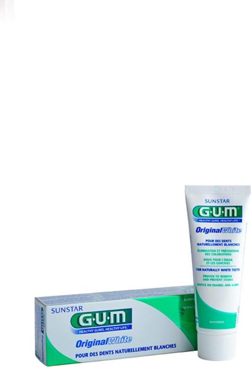 Image du produit GUM Dentifrice Original White (75 ml)