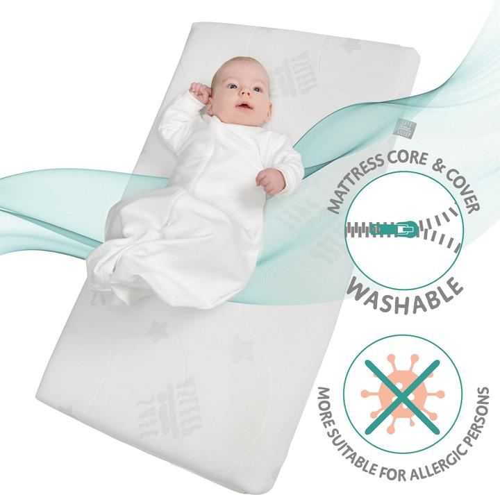Actual product image Roba 3in1 with barrier + mattress