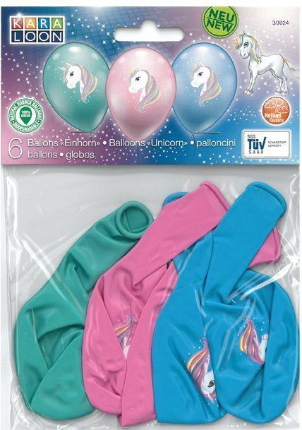 Actual product image Geda Labels Label Balloon Unicorn
