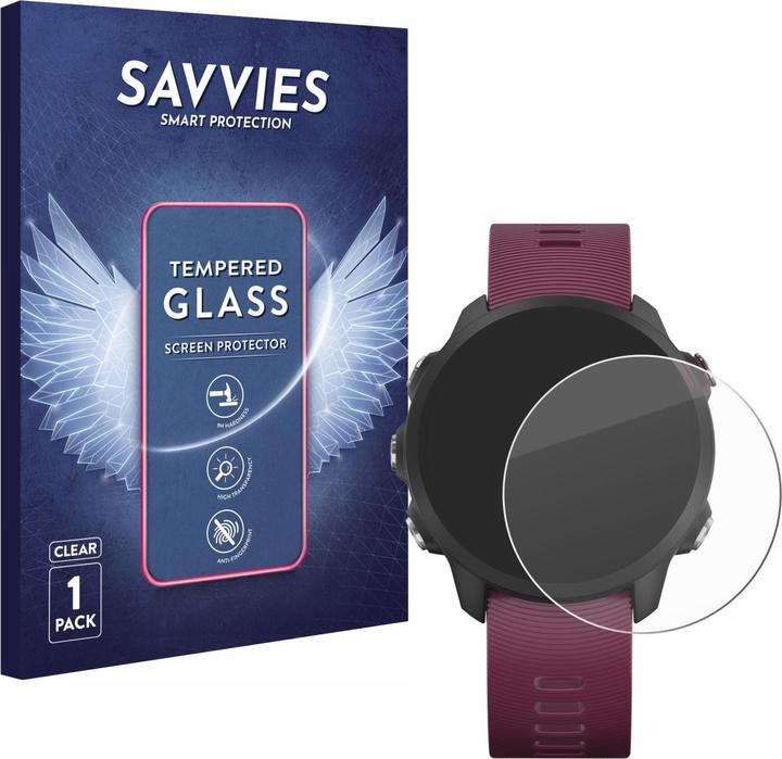 Savvies Panzerglas Hartglas Displayschutz