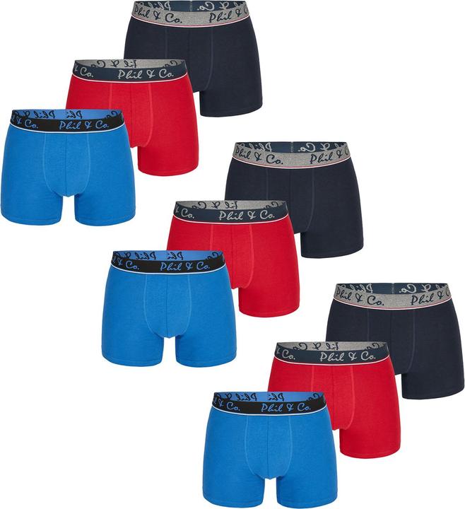 Immagine prodotto Phil & Co. Berlin Maglia Boxer Retrò Core (L, confezione da 9)