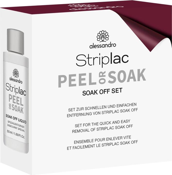 Alessandro Nagellackentferner Soak-off inkl. Remover Wraps 2-teilig