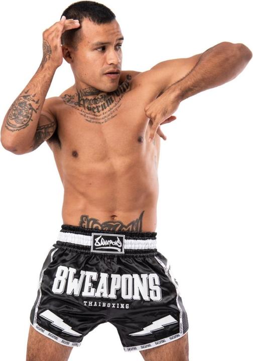 Immagine prodotto 8Weapons 8 Armi Muay Thai Shorts Carbon - Night 2.0 (XXL)