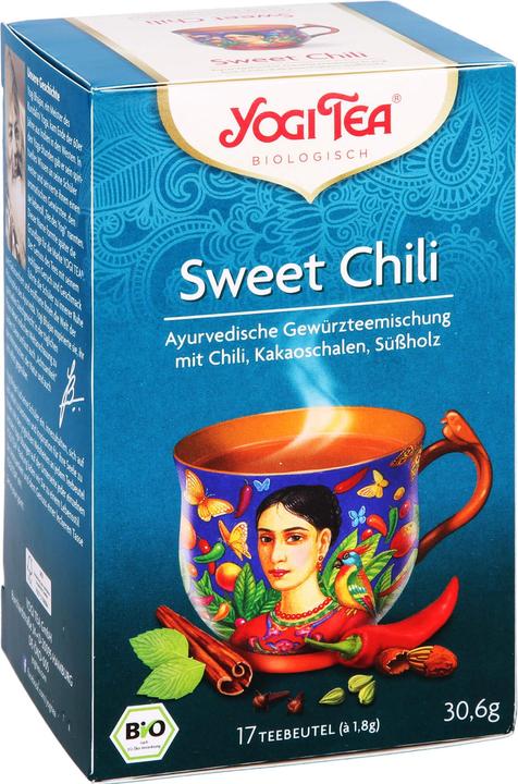 Actual product image Yogi Tea Sweet Chili ayurvedic spice tea blend, 17 filter bags (30.60 g)