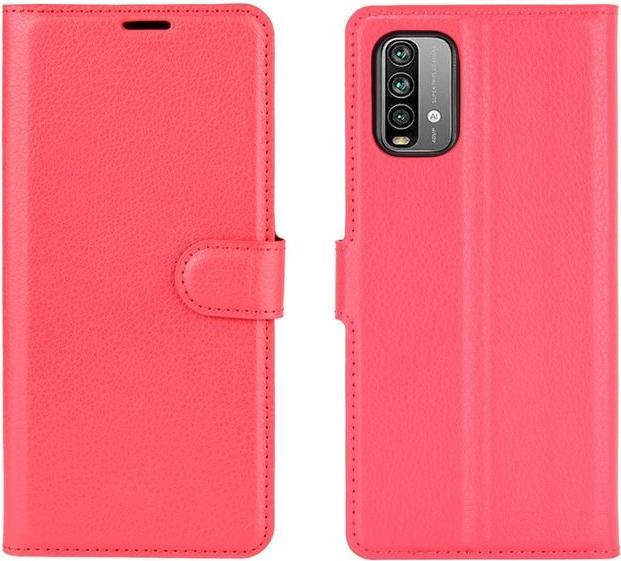 Produktbild MU Classic Litchi Leder Bookcover Series (Xiaomi Redmi 9T, Realme 9 4G)