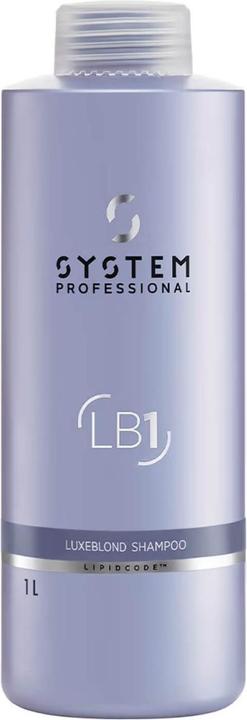 System Professional LuxeBlond - Shampoo (1000 ml, Flüssiges Shampoo)
