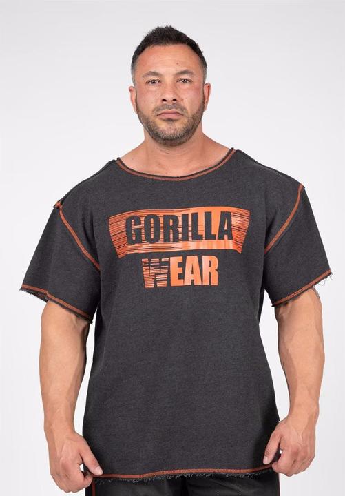 Produktbild Gorilla Wear Wallace Workout Top Grau/Orange (L)