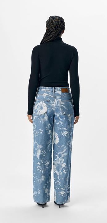 Produktbild Object Print Straight Fit Jeans (XS)