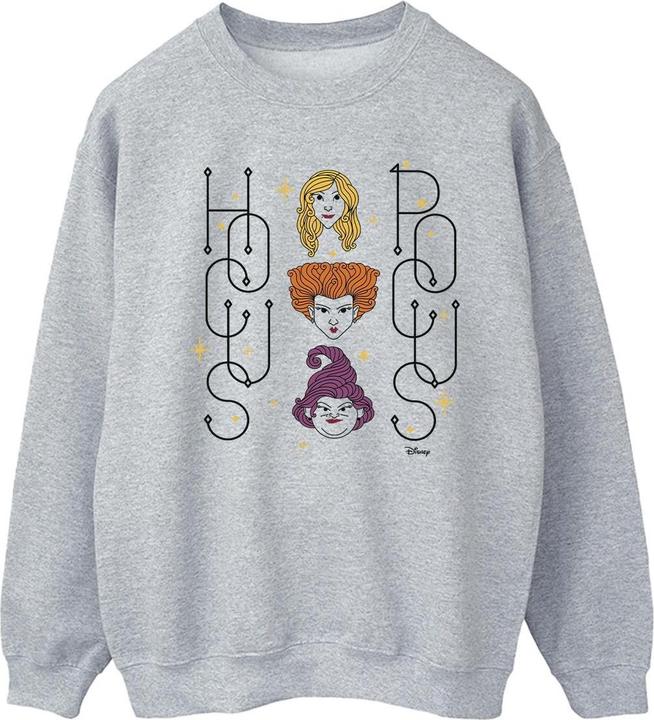 Actual product image Disney Mens Hocus Pocus Faces Sweatshirt (M)